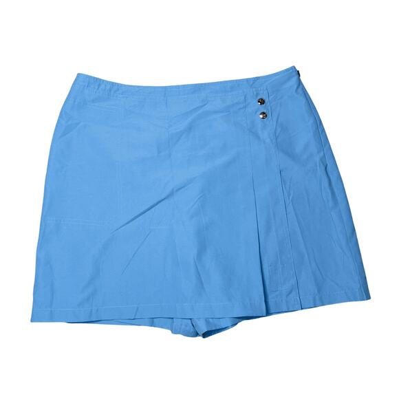 Izod Golf X-Tra Dry Microfiber High Rise Blue Lake Skort 14 Sportswear Pastel - Picture 1 of 12